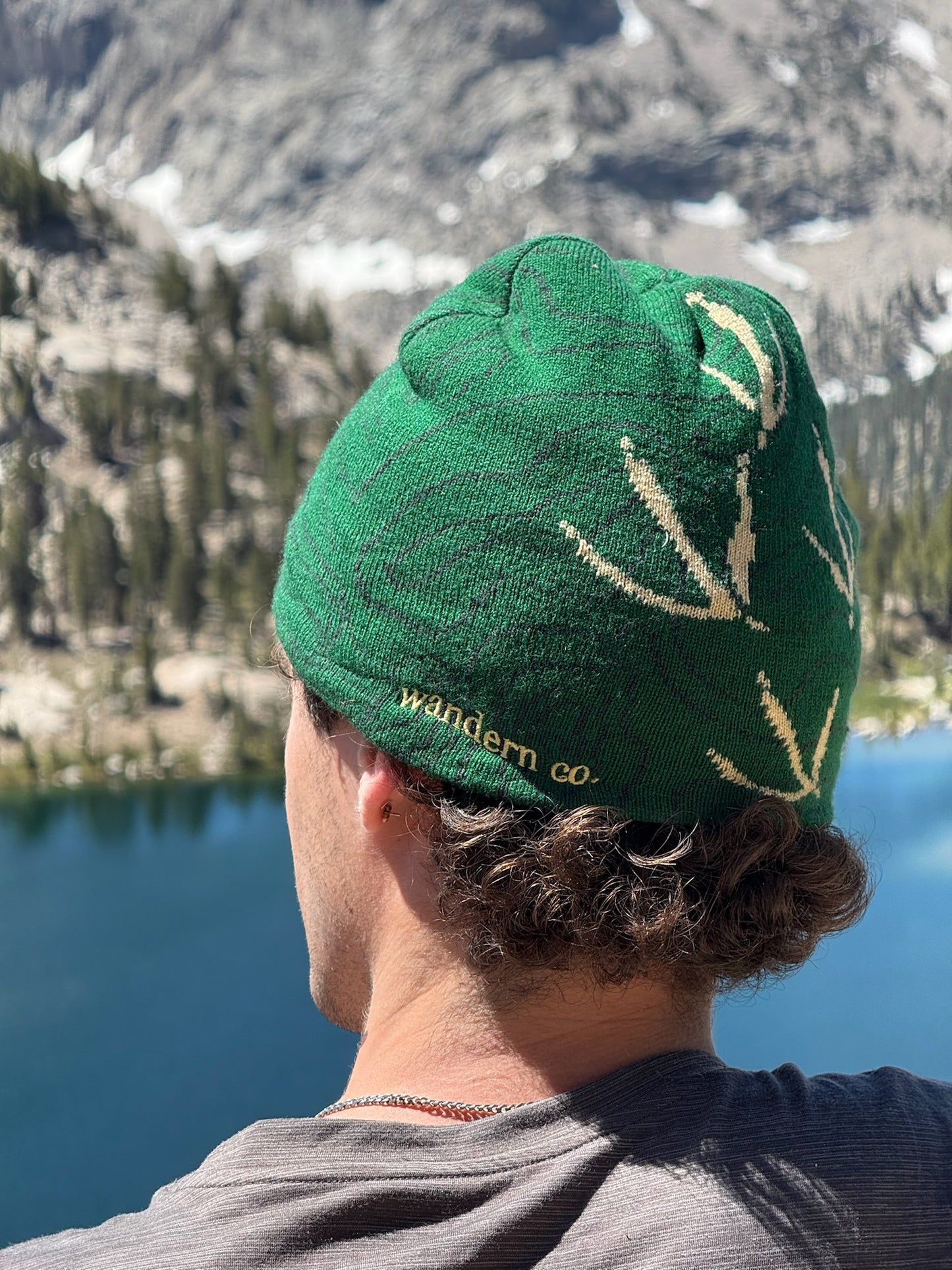 "Forager" Beanie Green
