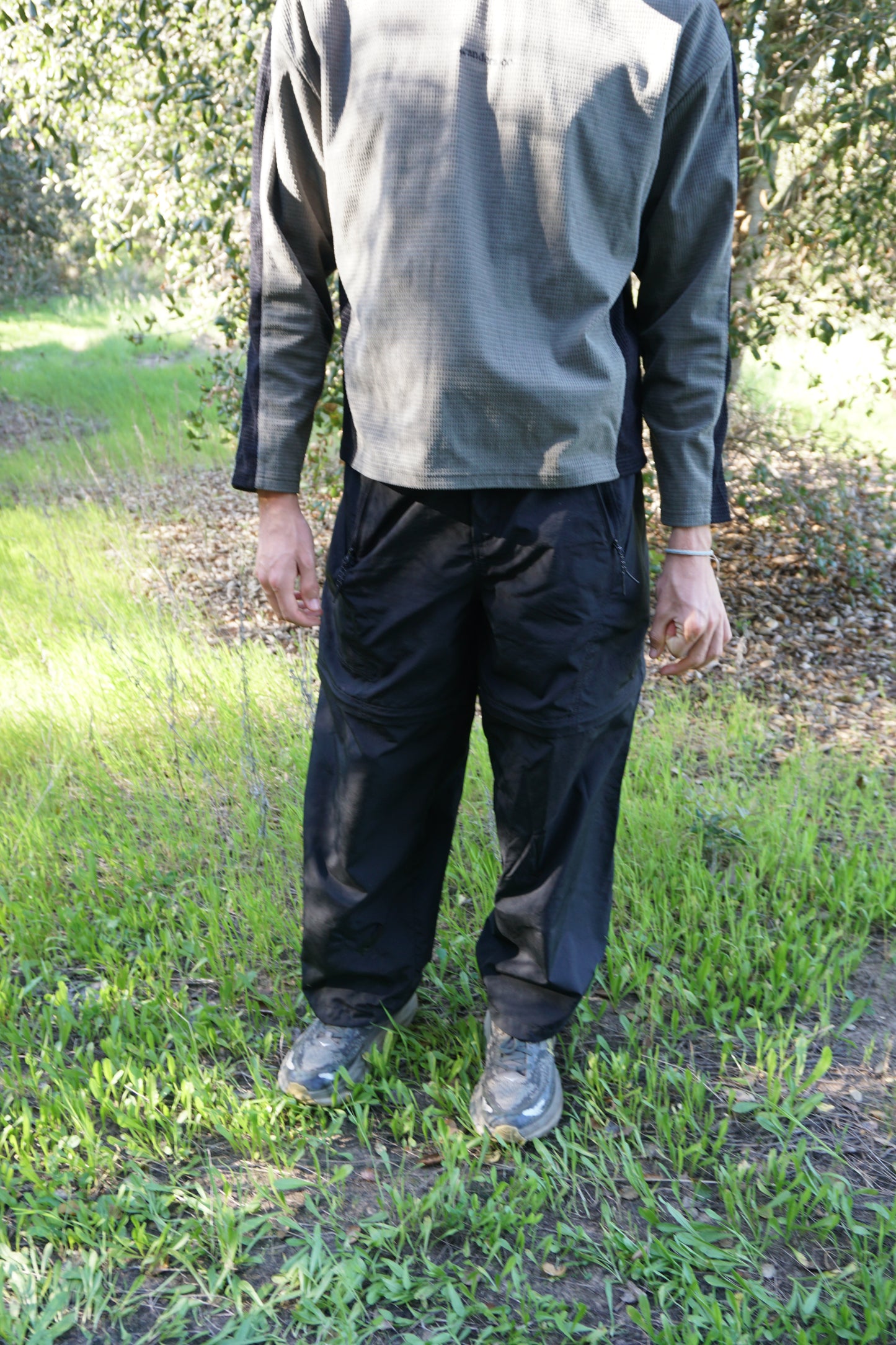 "Switch-Back" Convertible Hiking Pants - Black