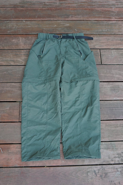 "Switch-Back" Convertible Hiking Pants - Green