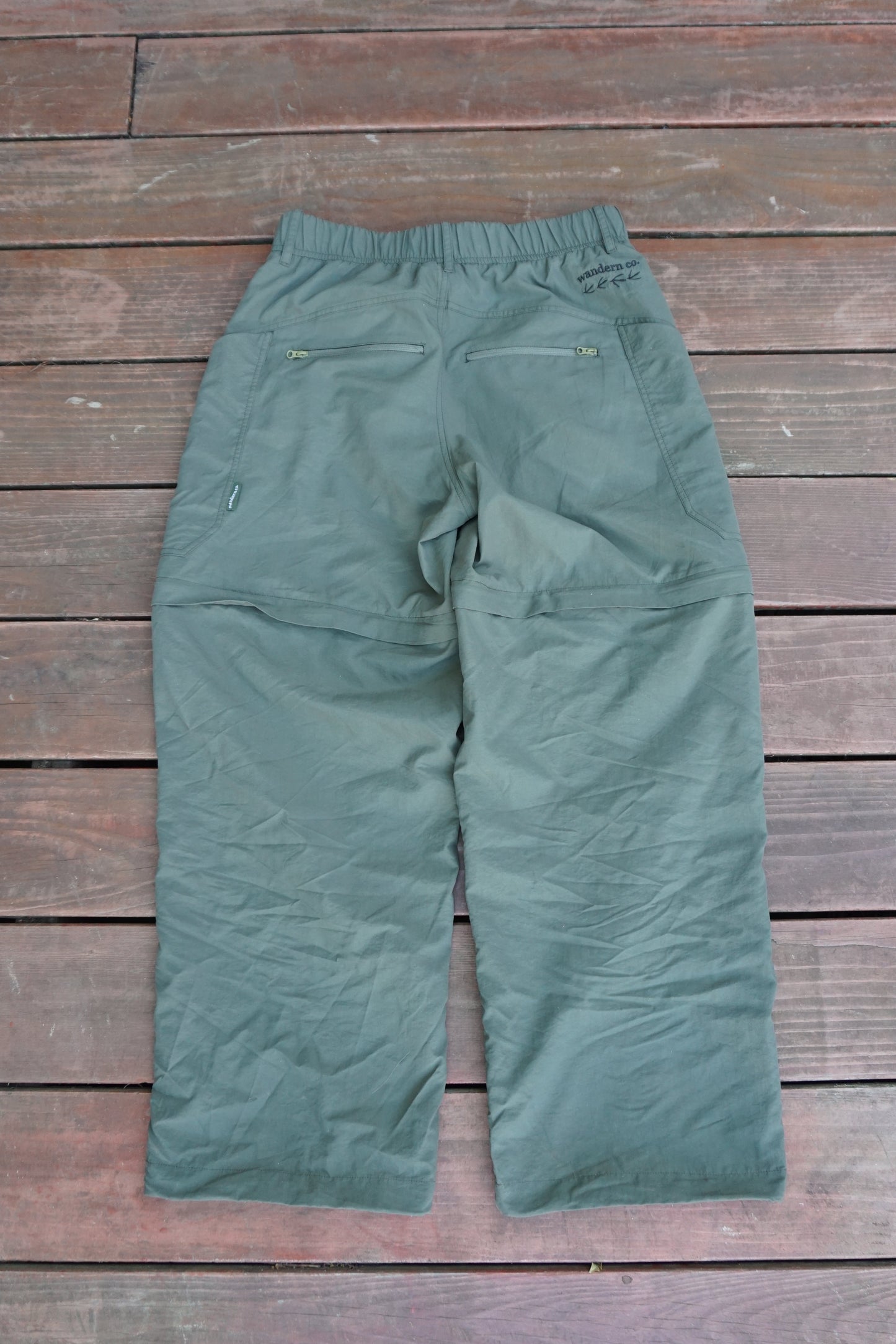 "Switch-Back" Convertible Hiking Pants - Green