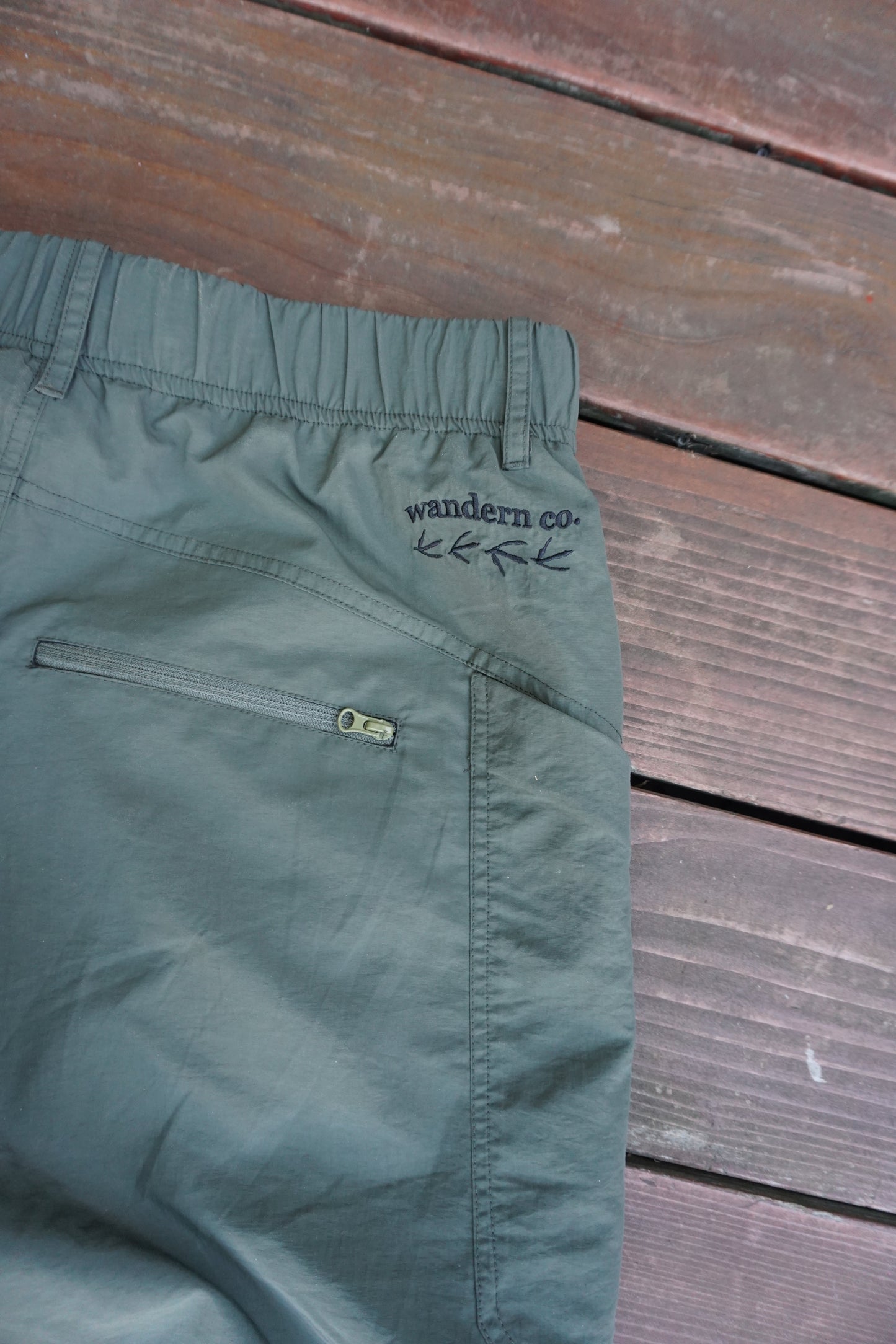 "Switch-Back" Convertible Hiking Pants - Green