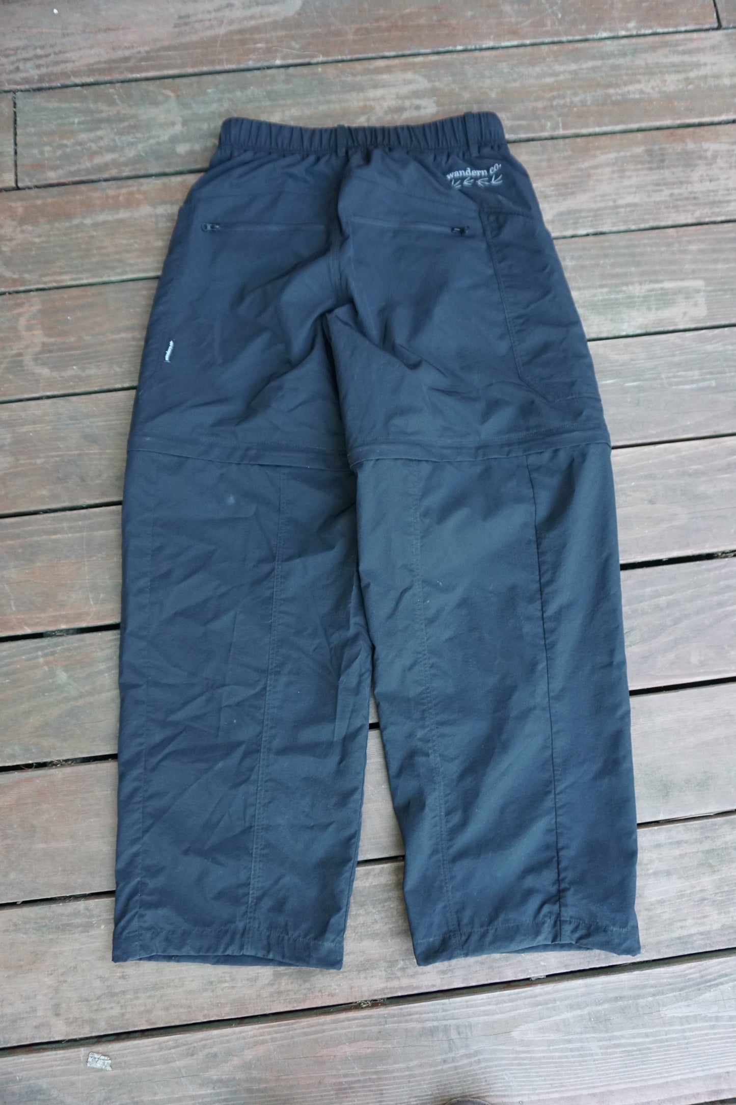 "Switch-Back" Convertible Hiking Pants - Black