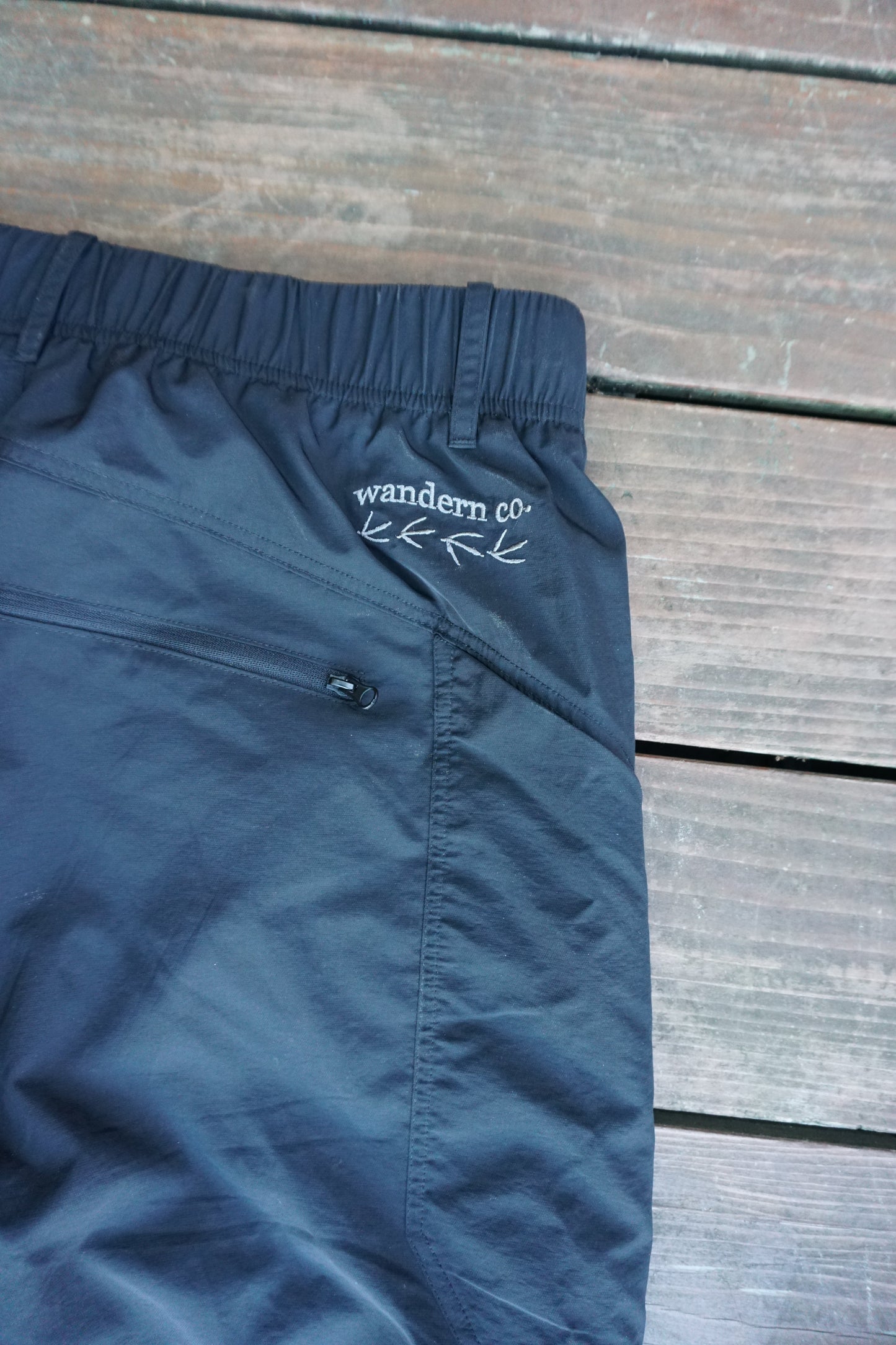 "Switch-Back" Convertible Hiking Pants - Black