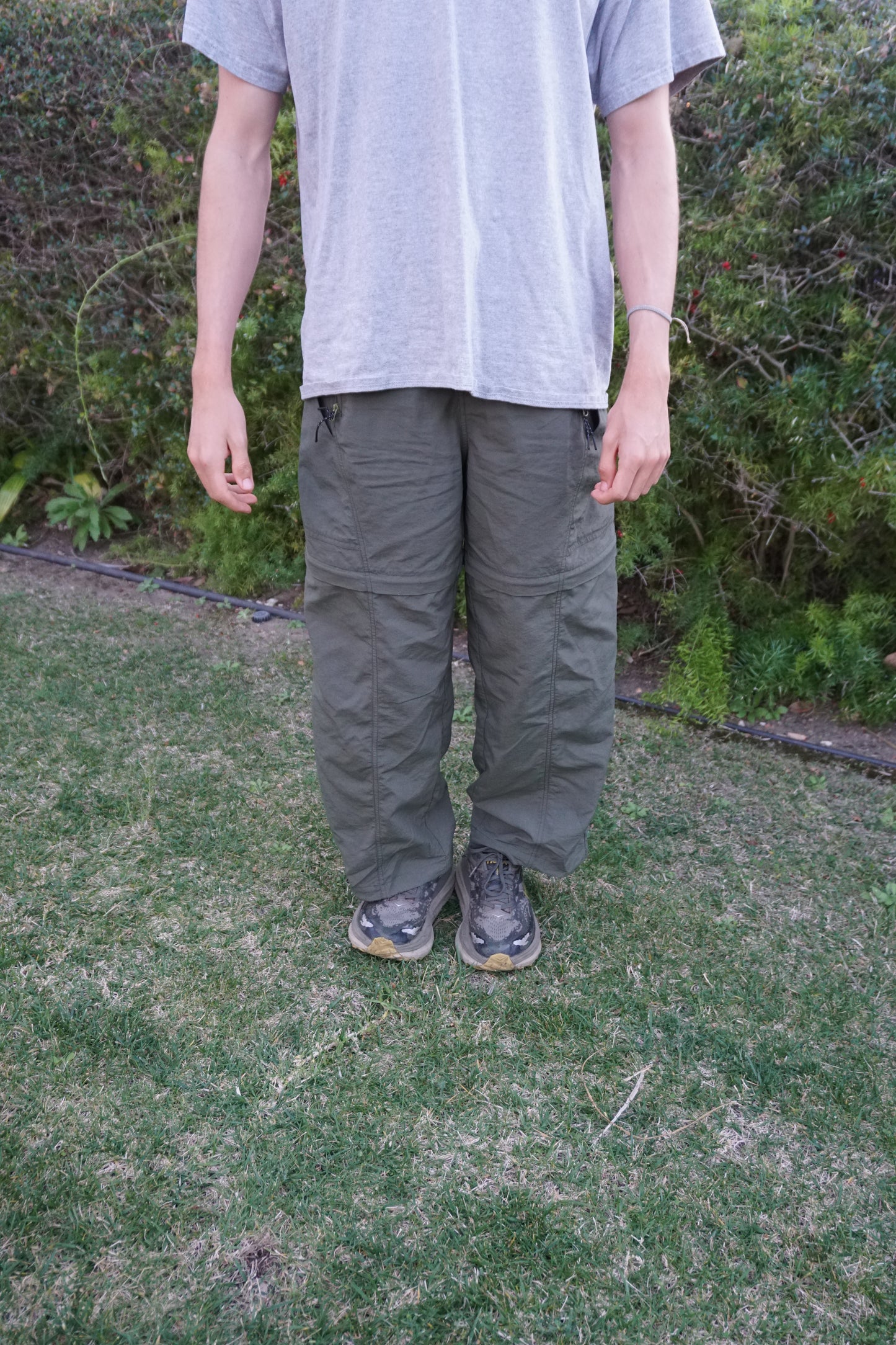 "Switch-Back" Convertible Hiking Pants - Green